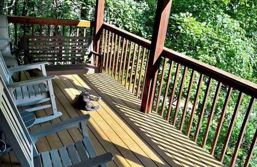 Blairsville Cabin | Awesome Kid, Pet Friendly with Game Room, Hot Tub, Firepit, close to waterfalls