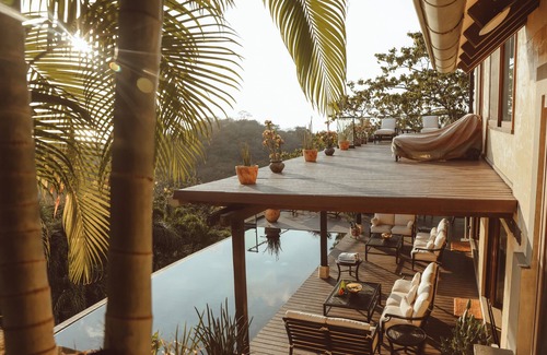 Garza House | Azafran Gardens - Amazing sunrises and sunsets with ocean and mountain views