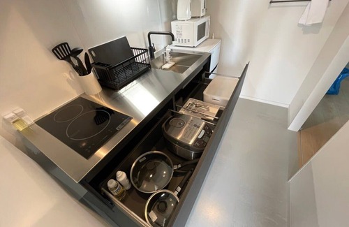 Hiroshima City Centre Apartment | b hotel Scenic Penthouse Studio | Jacuzzi & Terrace