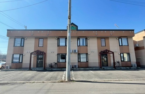 Biei Apartment | B102 5 min from Biei StationFreeWifiFreeParking - Room 102 of Building A/Kamikawa-gun Hokkaidō