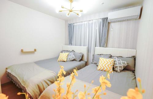 Kamiikebukuro Apartment | B23池袋最中心 交通便利车站3分 Ikebukuro center 3 mins to ST Max 4P 直达新宿 涉谷 表参道 池袋 上野 代代木 银座 原宿