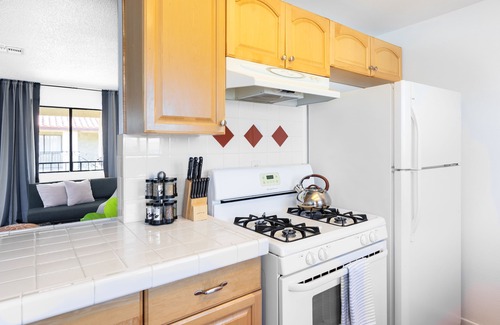 Desert Hot Springs Apartment | B3- Desert Chic 2brd w/Balcony- Professionally Clean