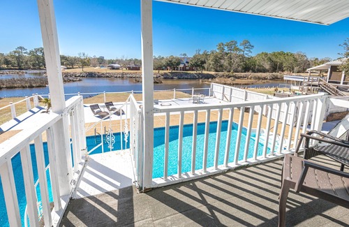 St. Martin House | Back Bay Biloxi Bayou, Private Pool and Movie Room!
