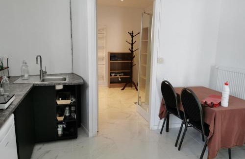 Vogelzang Apartment | BackPackers GELIJKVLOERS-Studio-Slaapkamer-Eetkamer-Keuken 1 ruimte-badkamer en-suite