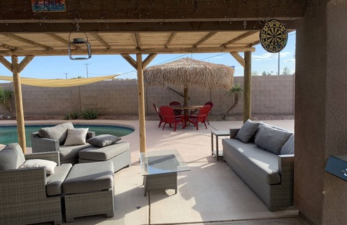Yuma House | Backyard Escape with no cleaning fee or extra fees