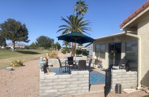 Fountain of the Sun House | Backyard on 14th hole of Golf Course/Dog-friendly