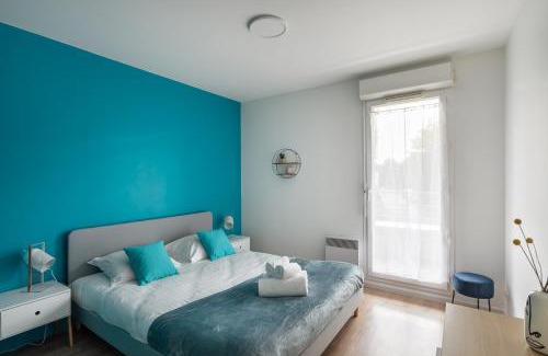 Francisco-Ferrer - Vern Apartment | Bahibé - Balcon et parking au calme proche gare