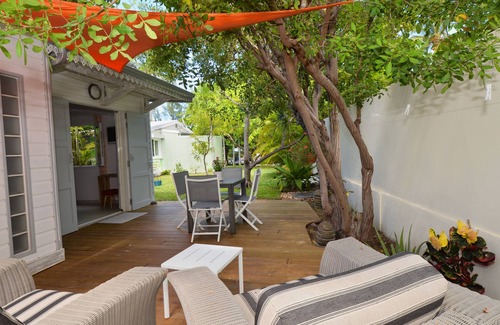 La Saline Les Bains House | Baie rose bungalow - pool view
