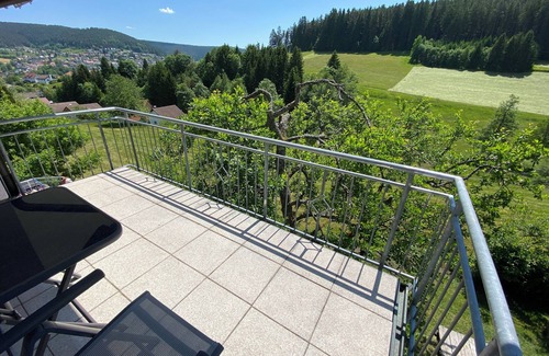 Baiersbronn Apartment | Baiersbronn, Black Forest, Schwarzwald, view, 2 rooms, sun, balcony, quietness