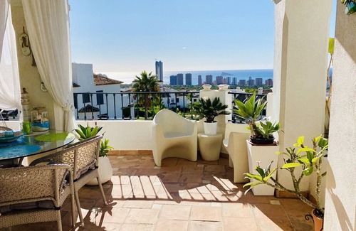 Benidorm Apartment | Balcony de Sierra Cortina! Panoramic sea view!