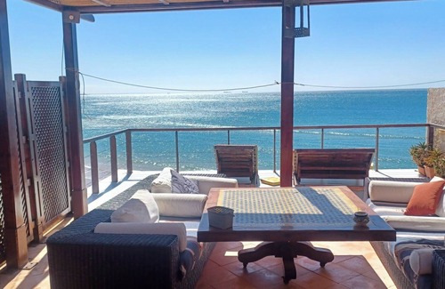 Taghazout Apartment | Balcony overlooking the sea