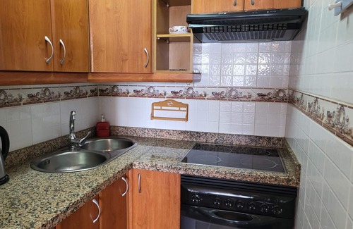 Santiago del Teide Apartment | Balcony, sea view, WiFi, A/C, swimming pool, 100 mts. from the beach
