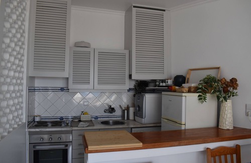 Olhos D'Agua Apartment | Balcony to the sea 200 m from the beach