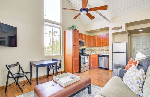 Indian Wells Apartment | Balcony & Views: Pet-Friendly Indian Wells Unit