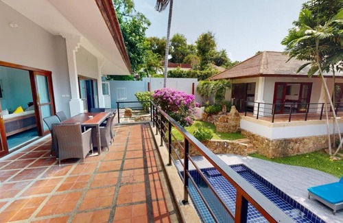 Choeng Mon Villa | Balinese-style villa for 6-8 people 800m from Choeng Mon beach