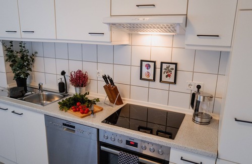 Schwerin Apartment | Balkontraum für 4 am Sieben Seen Center