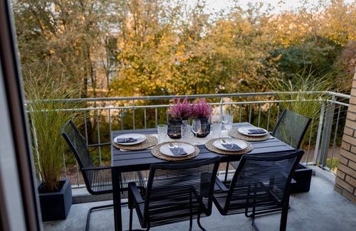 Schwerin Apartment | Balkontraum für 4 am Sieben Seen Center