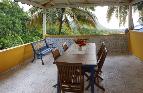 Cafeiere Cottage | (Bananier) gite le coin du voyageur sea view, terrace