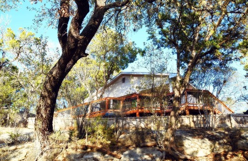 Pipe Creek House | Bandera/Pipe Creek House on Medina River-Large Deck with beautiful view