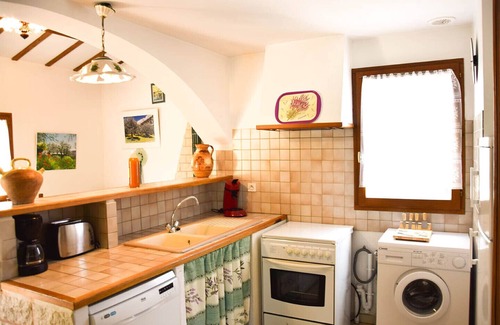 La Roche-sur-le-Buis Cottage | banne mountain view