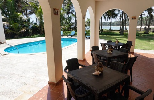 Nagua Villa | Baoba Breeze Villa oceanfront & secluded Beach! Seasonal availability!