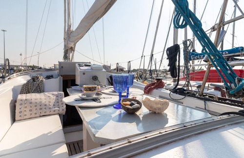 Bari Boat Rental | Barca "Quo Vadis Yacht" with Sea View, Private Terrace and Wi-Fi