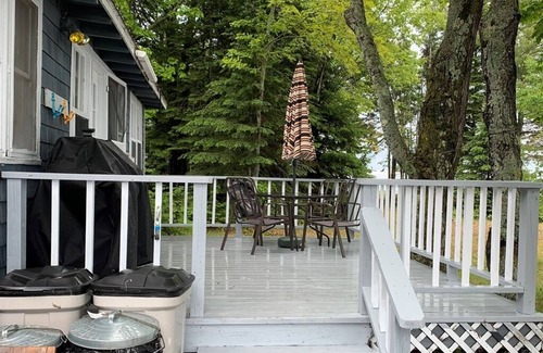 La Pointe House | Barge Bay - Home with 400 Feet of Sand Beach Steps Away!