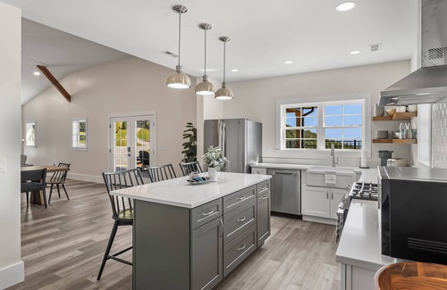 Morganton House | Barndominium w/heated pool, pickleball, hot tub, great views
