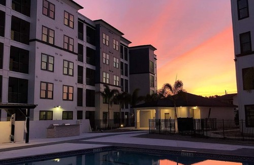 Port Tampa City Apartment | Barsala l Spacious 2BD, Heated Pool & Fitness