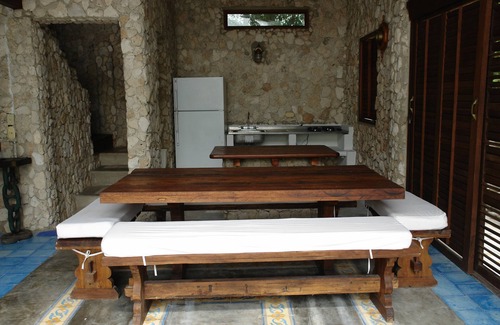 Bocachica Cabin | Barú Island near Cartagena-Private Villa 15 feet in front of the Beach