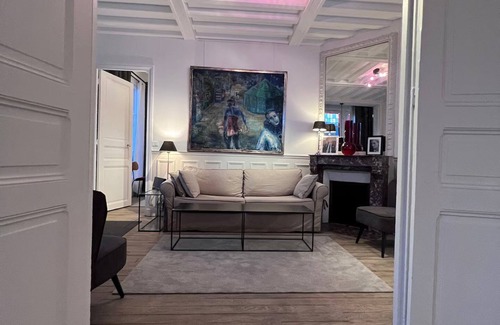 Necker Apartment | Bathed in sunshine& Old-World Warmth-A home Full of Character near Eiffel Tower