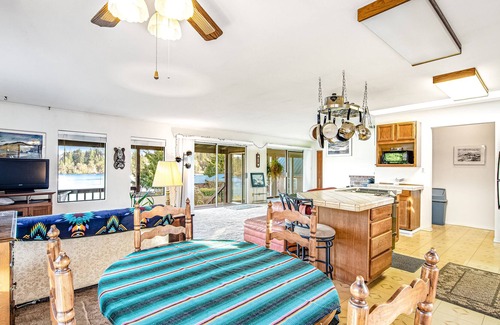 Port Ludlow House | Bay Front Home w/ Water Views, Free WiFi, Expansive Lawn and Wood Stove