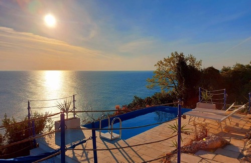 Porto Tricase House | Bay View Villa by the Sea with Exclusive Pool