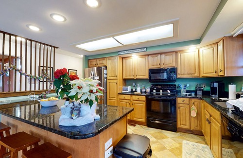 Ocean Pines House | Bayfront Home on Deep Water with dock, bay-view deck, WiFi & community pools