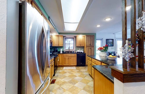 Ocean Pines House | Bayfront Home on Deep Water with dock, bay-view deck, WiFi & community pools
