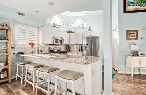 Townsend's Inlet House | Bayfront with a Boat Slip