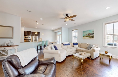 Sun Ridge House | Bayside Resort home with bunk/playroom, deck, & access to pool, hot tub, & sauna