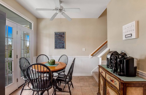 Sun Ridge House | Bayside Resort townhome with WiFi, balconies, fireplace, onsite pools, & hot tub