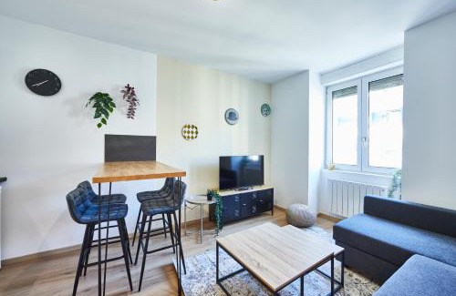 Mulhouse Apartment | BE-4G - Joli 2 pièces tout équipé pour 1-2 pers au 4ème étage au centre de Mulhouse