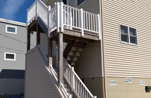 South Beach Haven House | Beach Block in Beach Haven - 3 bedrooms + 2 full baths - Unit 1 of duplex