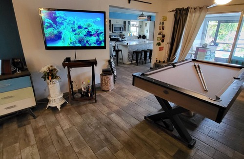 Pompano Beach House | Beach, Boating Artist Ranch House with Pool/Hot Tub