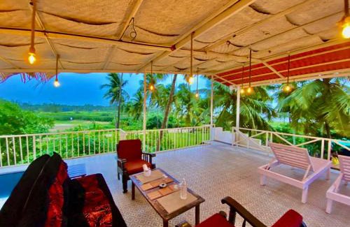 Morjim Apartment | Beach Castle Villa with Plunge Pool Morjim Beach Goa