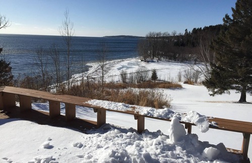 Two Harbors House | BEACH CLIFF BEAUTY - Fantastic views on Lake Superior and Silver Creek