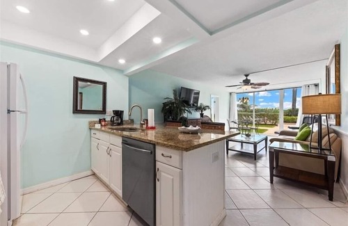 Hutchinson Island South Apartment | Beach Condo/Island Beach Resort/No Cleaning Fee/Condo 107