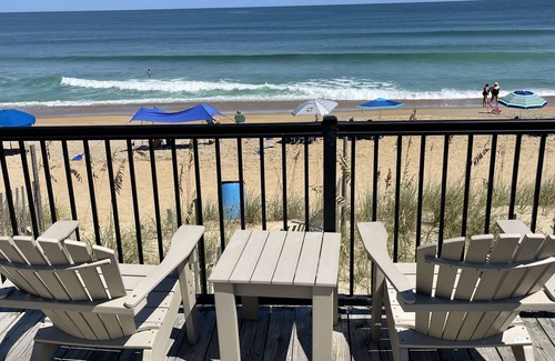Colington Condo | Beach Front Condo Two Pools & Hot Tub!