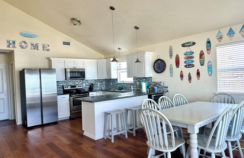 Surfside Beach House | Beach Front House By Jetty Park, 4 BR, Walk Right Down To The Beach