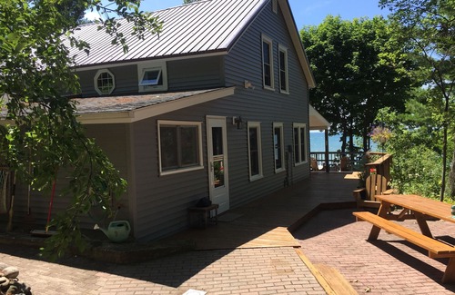 Pulaski House | Beach-Front Setting on Lake Ontario.nSleeps 8 in Port Ontario, NY/Pulaski, NYn