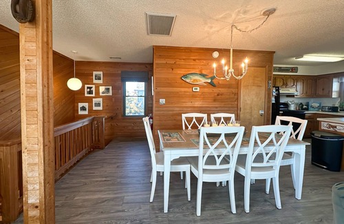 Frisco House | Beach home near the ocean w/sunny deck, washer/dryer, and central A/C
