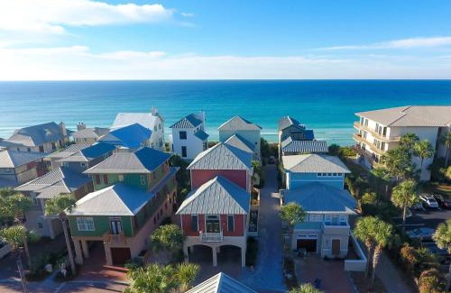 Rosemary Beach House | Beach House with Heated Pool 100 Steps from Beach