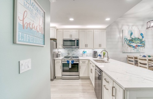 Miramar Beach Condo | Beach Retreat 108-Newly Renovated Gulf Front Condo, Pet Friendly, Beach Service